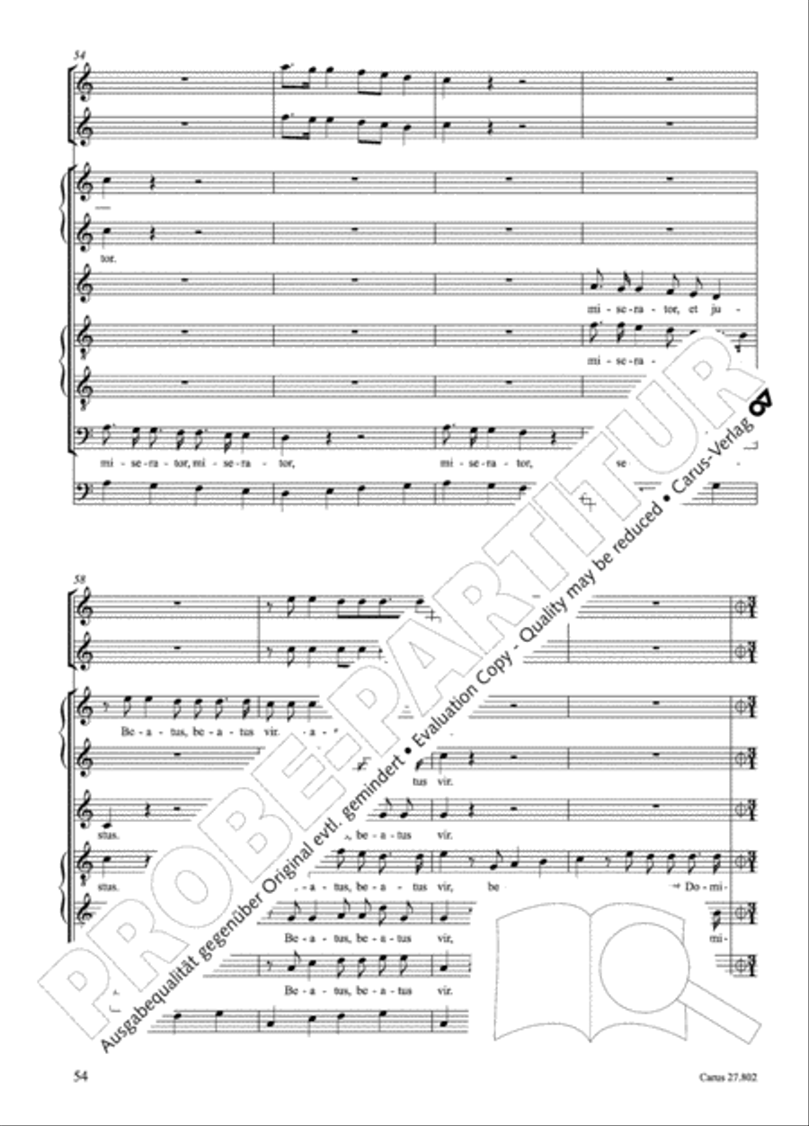 Salmi I (Selva morale e spirituale) Collection / Songbook scores gallery preview page 79