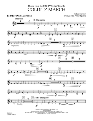 Colditz March (arr. Philip Sparke) - Eb Baritone Saxophone