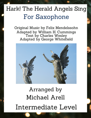 Hark The Herald Angels Sing--Saxophone