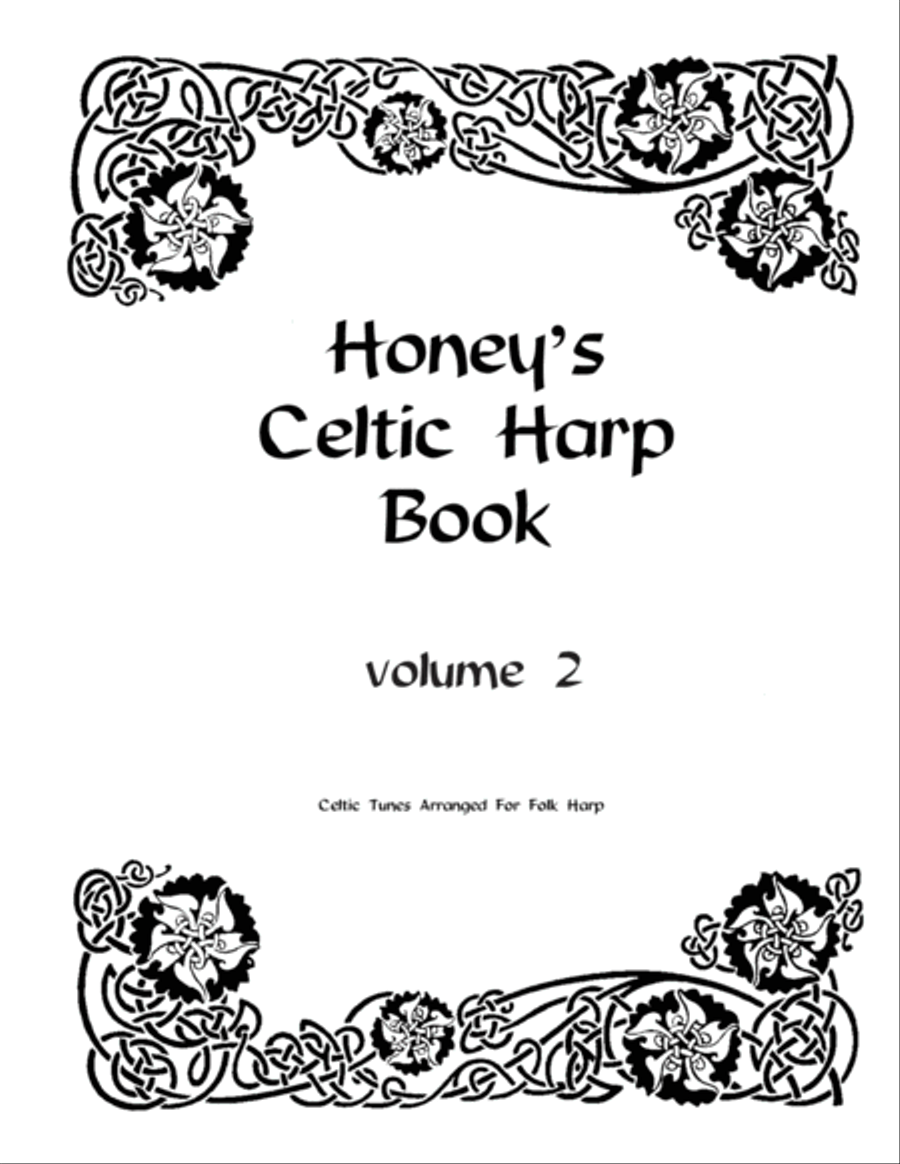 Honey's Celtic Harp Book Volume 2 Celtic Harp scores gallery preview page 1