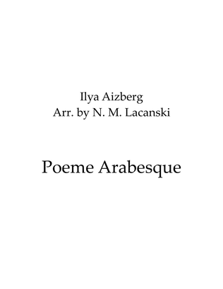 Book cover for Poeme Arabesque