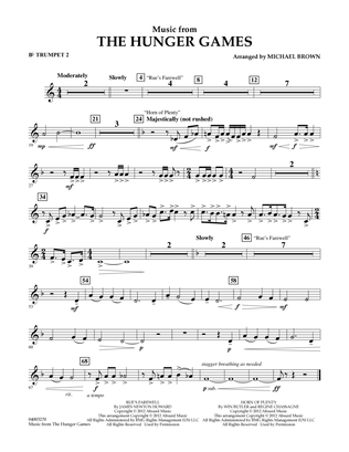 Music from "The Hunger Games" - Bb Trumpet 2