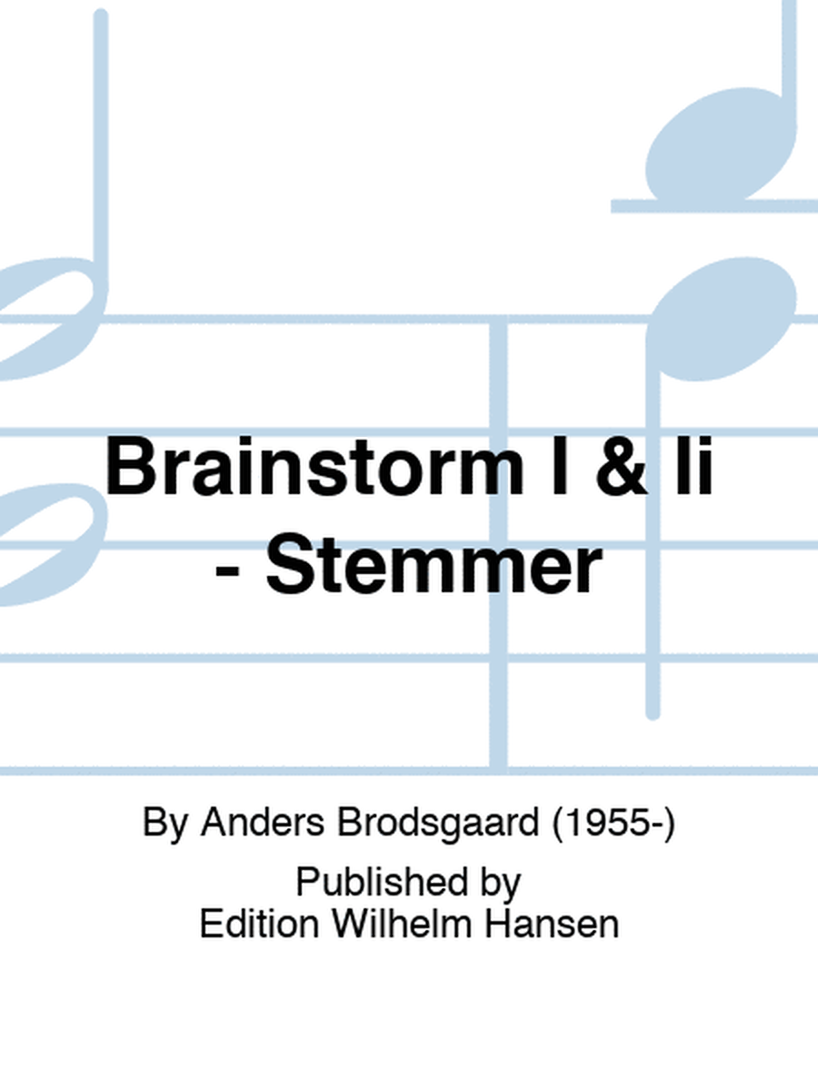 Brainstorm I & Ii - Stemmer