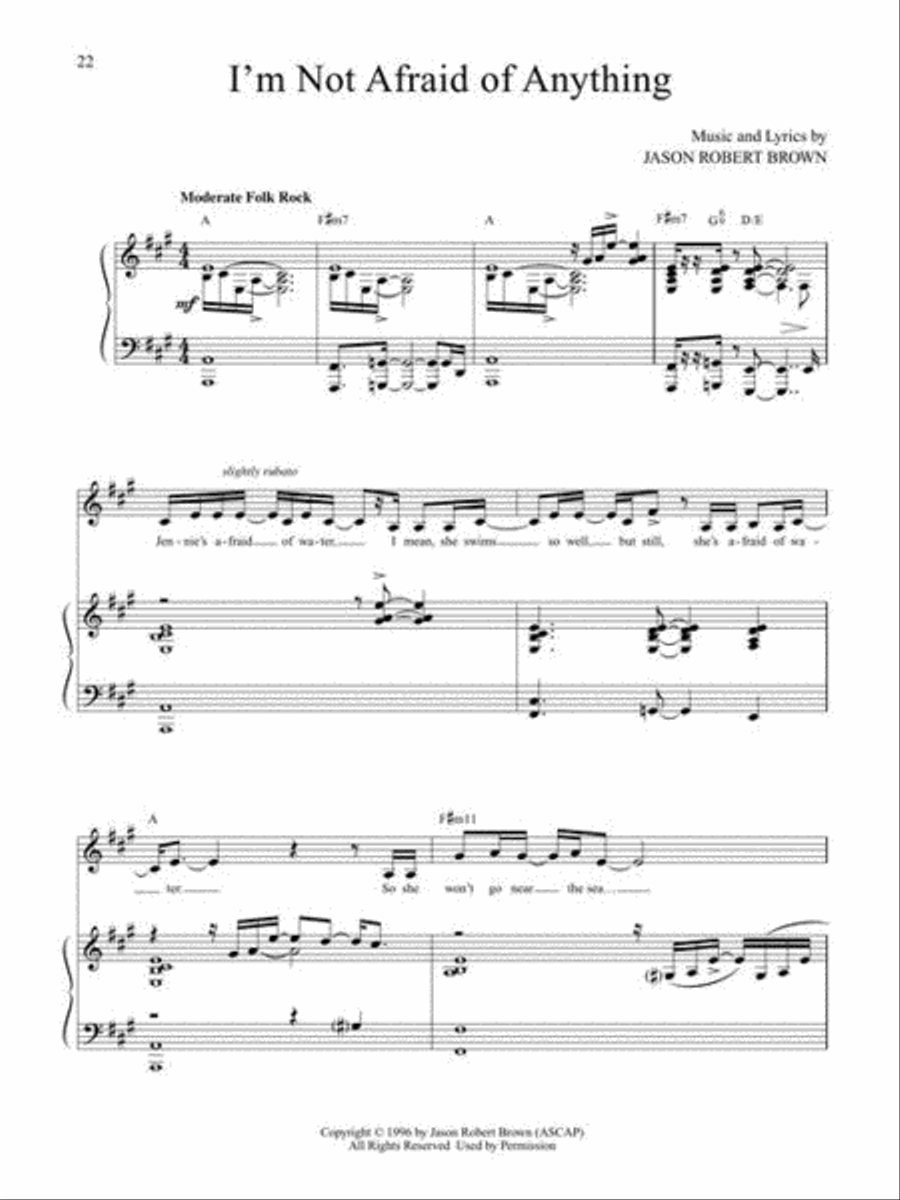 Songs for a New World Piano, Vocal, Guitar scores gallery preview page 7