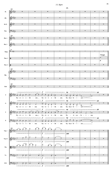 Requiem Novum (Orchestra Parts)