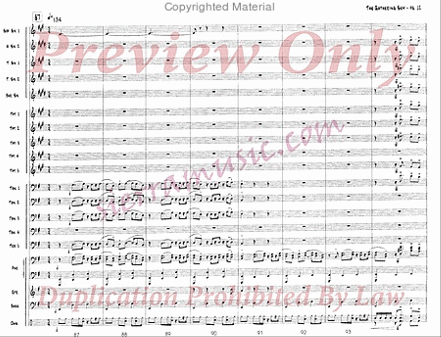 The Gathering Sky Jazz Ensemble scores gallery preview page 13
