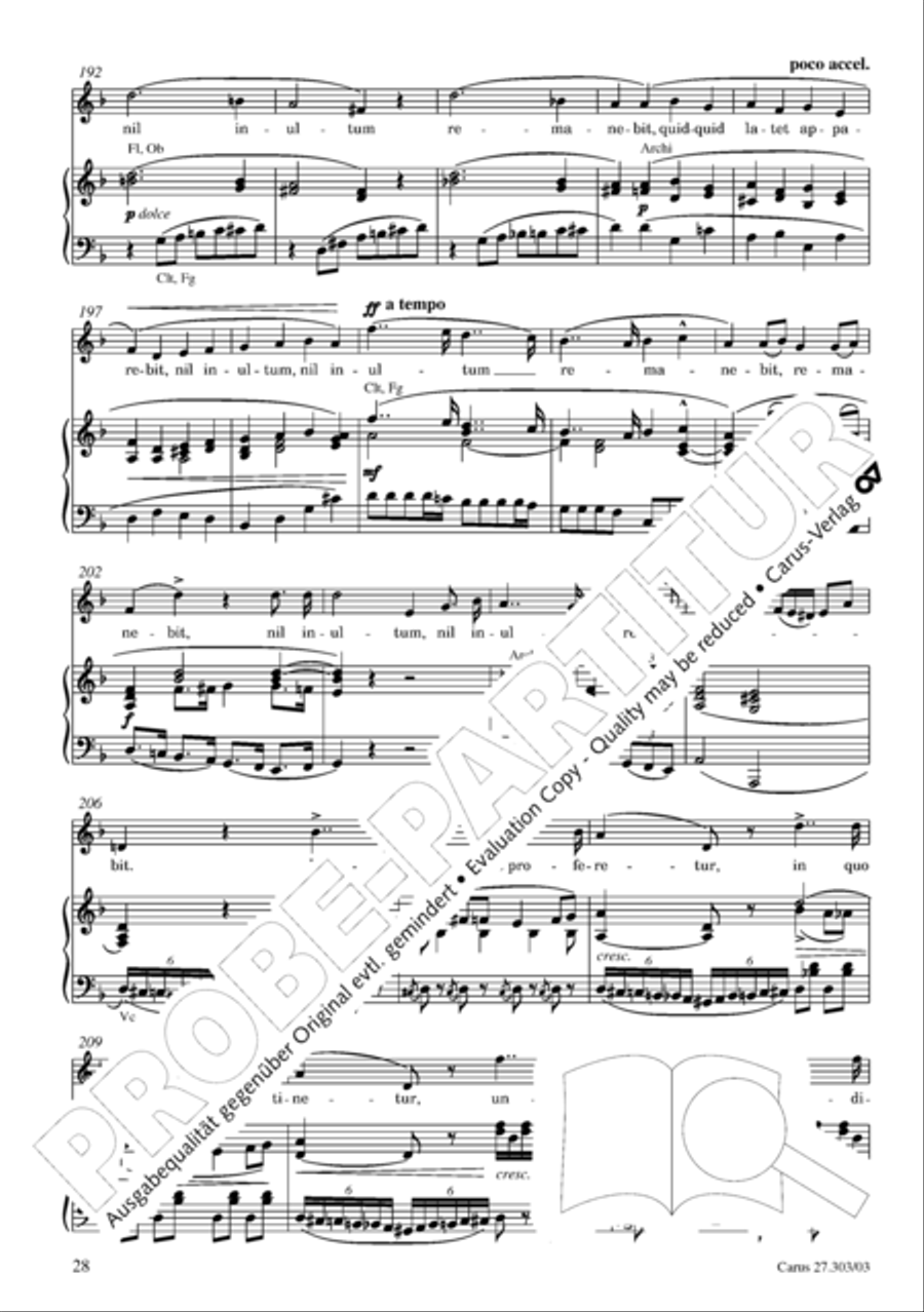 Messa da Requiem 4-Part scores gallery preview page 29