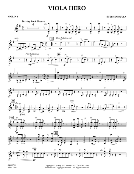 Viola Hero - Violin 1