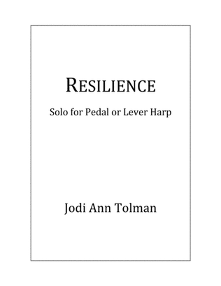Book cover for Resilience, Harp Solo