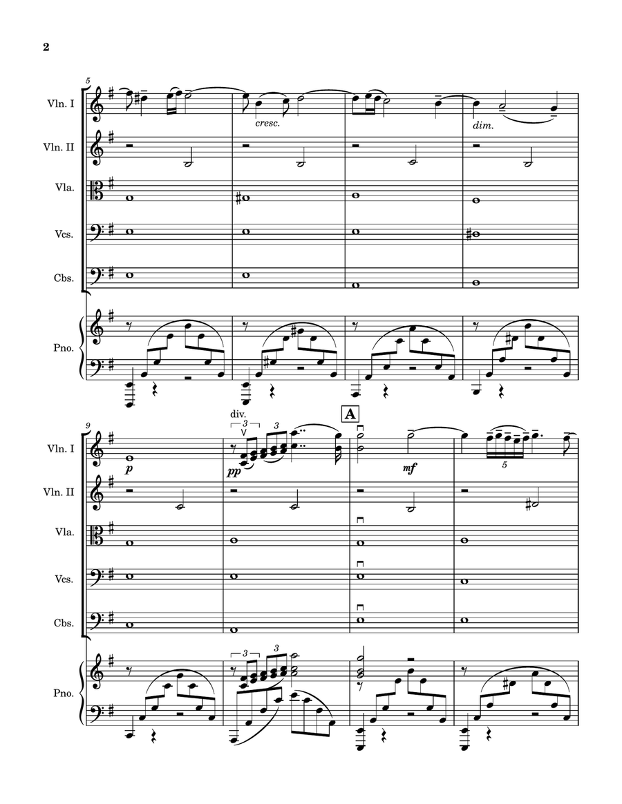 Elegie Elegie String Orchestra scores gallery preview page 2