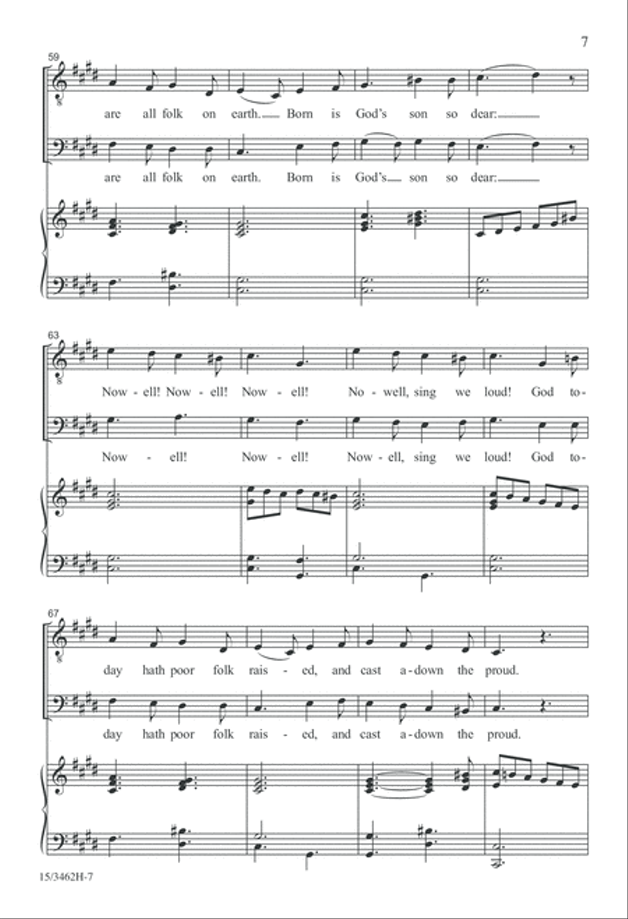 Masters In This Hall Masters In This Hall 3-Part scores gallery preview page 7
