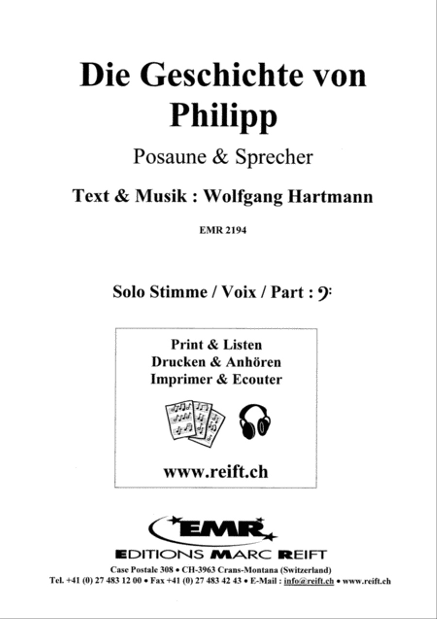 Die Geschichte von Philipp Trombone scores gallery preview page 2