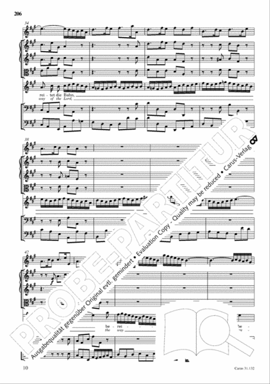 The Complete Sacred Vocal Works (Das geistliche Vokalwerk) Voice scores gallery preview page 207