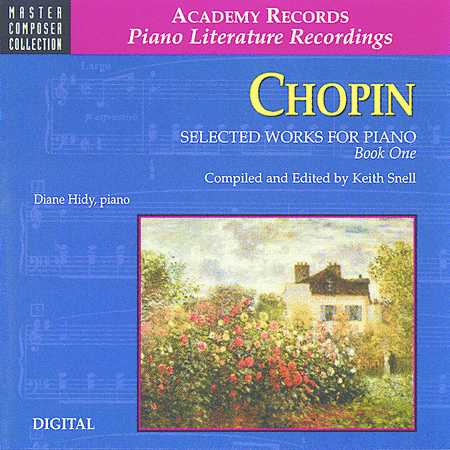 Frederic Chopin: Selected Works for Piano - Book 1 (CD Only)