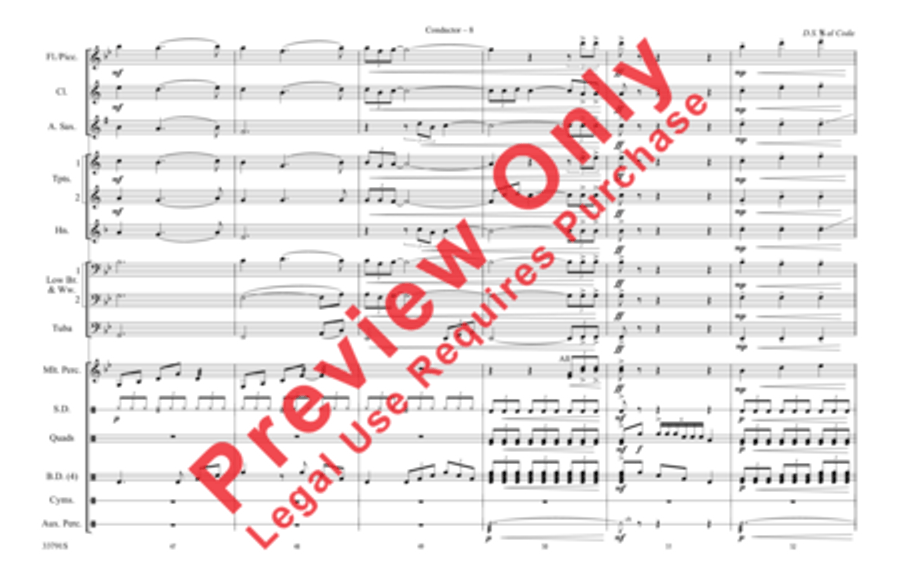 Open Arms Marching Band scores gallery preview page 9