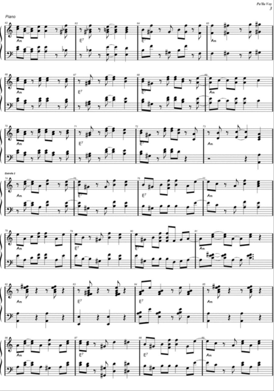 Pa'lla Voy Trombone scores gallery preview page 3