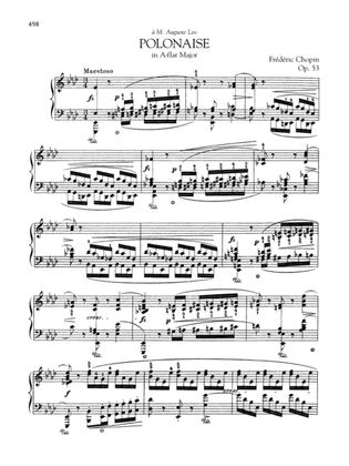 Book cover for Polonaise in A-flat Major, Op. 53