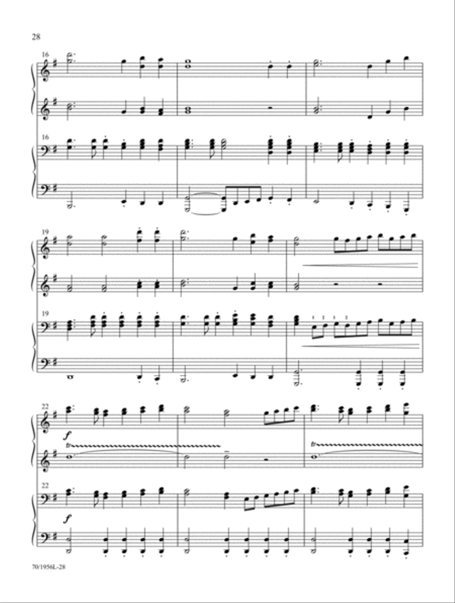 Praises and Prayers Praises and Prayers Piano Duet scores gallery preview page 20