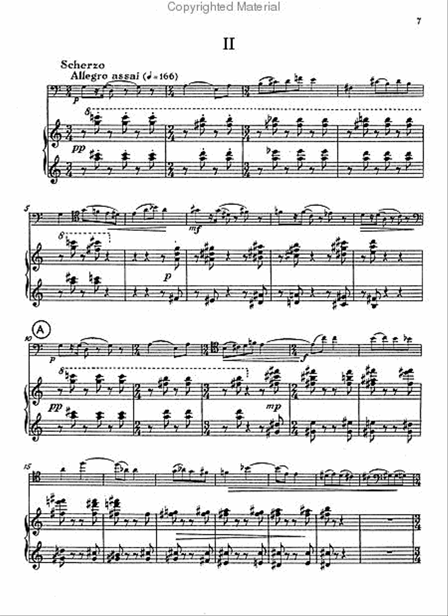 Bass Sonata (1949) Bass Sonata (1949) Double Bass scores gallery preview page 3