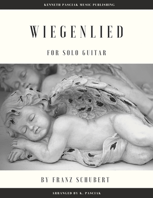 Book cover for Wiegenlied (for Solo Guitar)