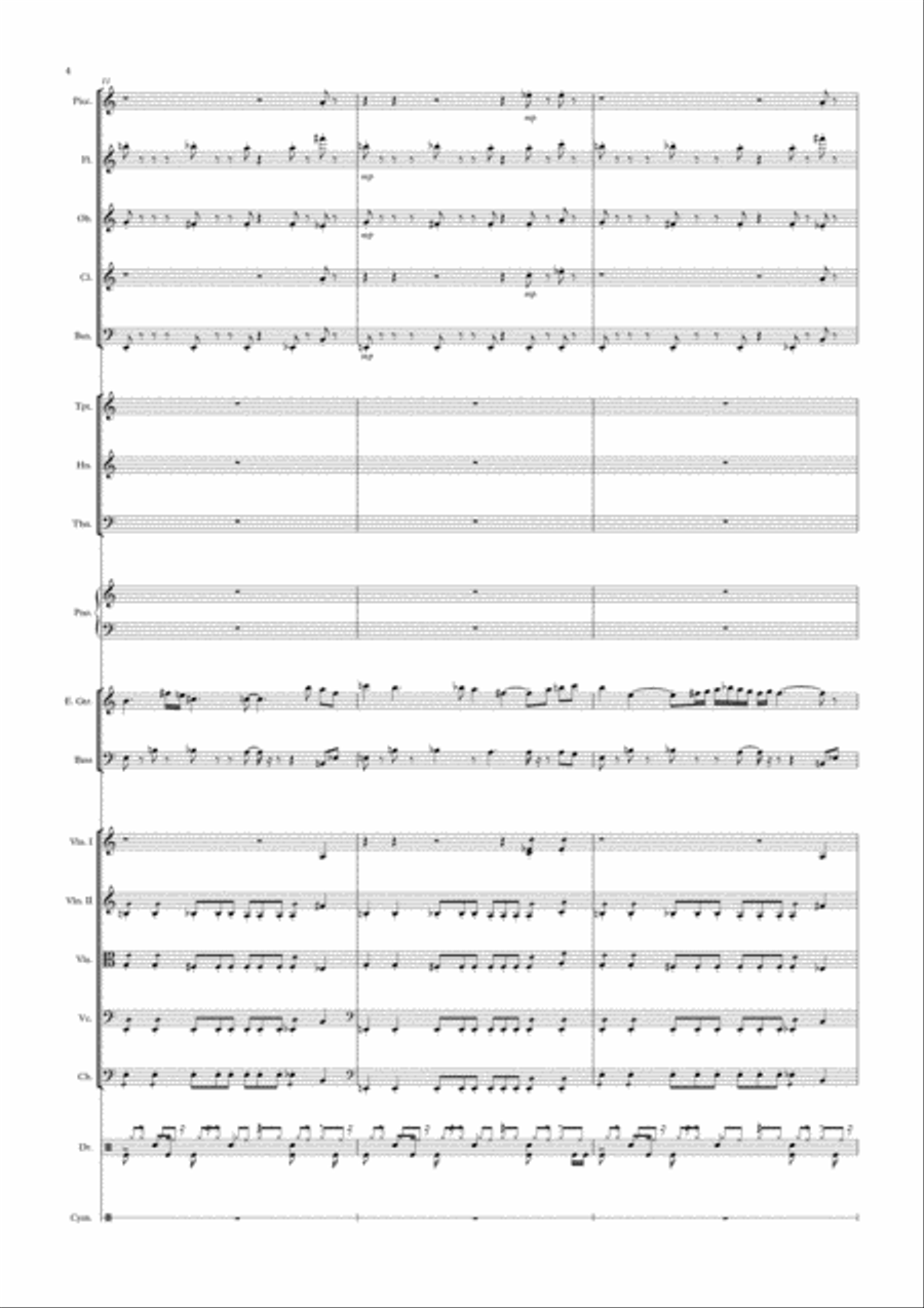 Patterns: E - Smacko Jazz Ensemble scores gallery preview page 4