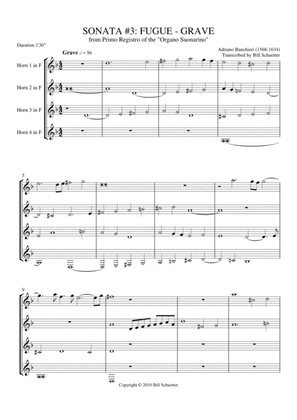 Sonata 3: Fugue-Grave