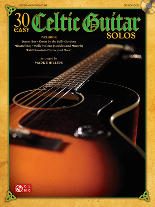 Book cover for 30 Easy Celtic Guitar Solos