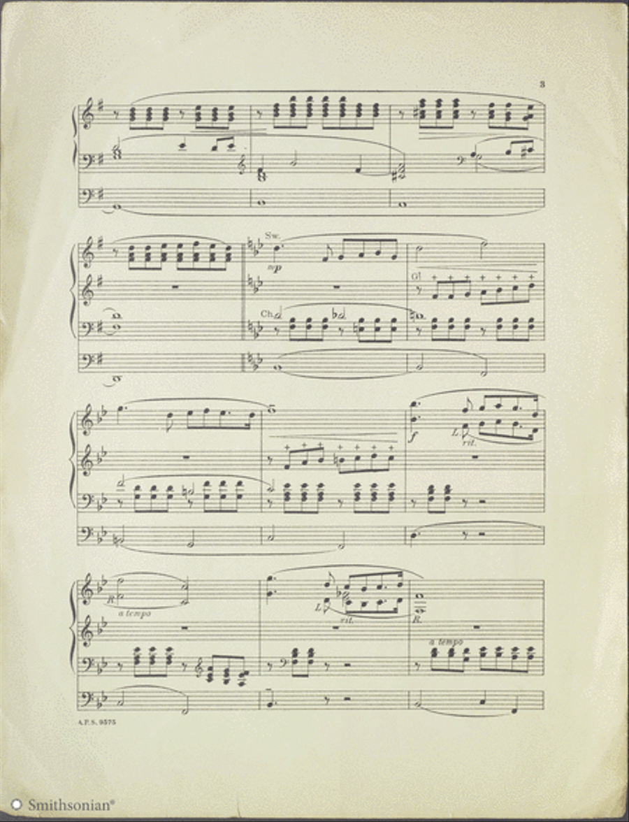 Twilight Organ Solo scores gallery preview page 3