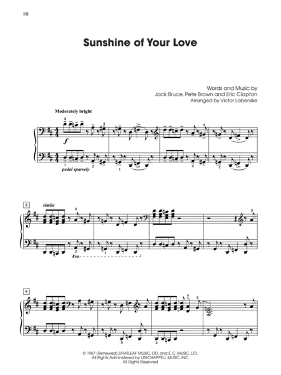 Generations -- Baby Boomers (1964--1974), Book 2 Piano Solo scores gallery preview page 4