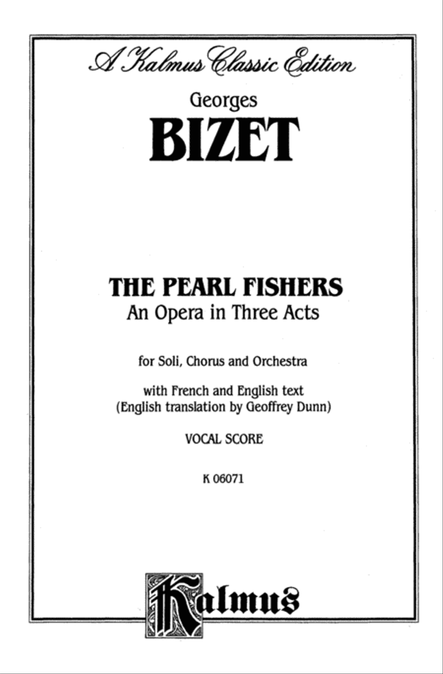 The Pearl Fishers