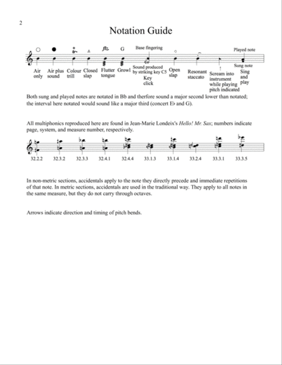 Sepik Suite Soprano Saxophone scores gallery preview page 2