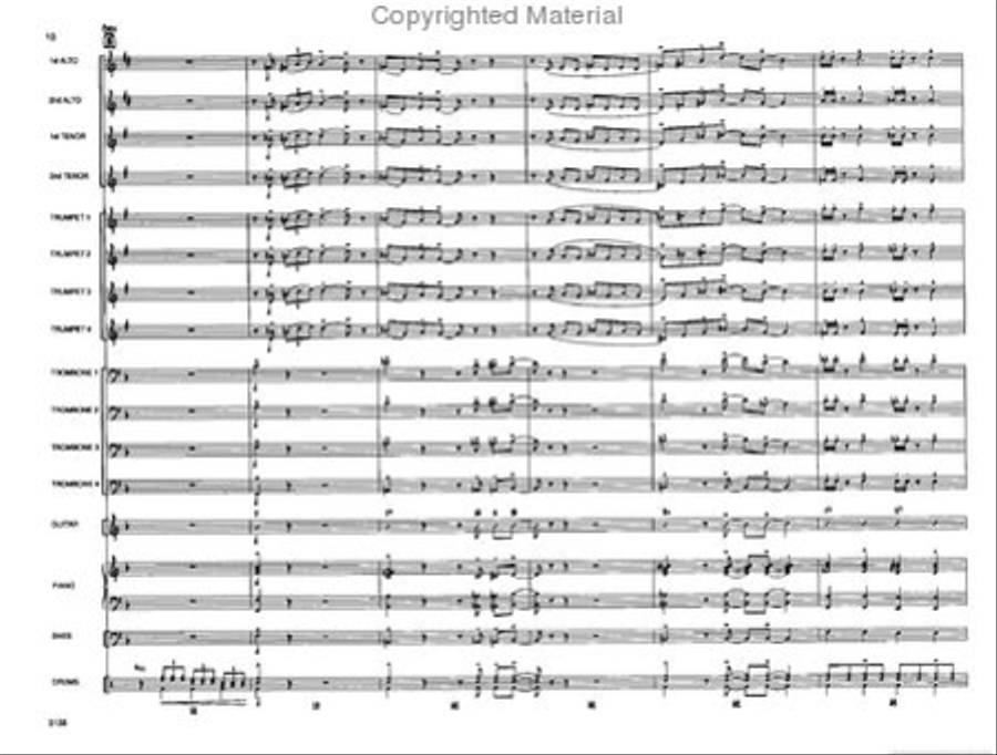 Bari, Bari Good! Bari, Bari Good! Jazz Ensemble scores gallery preview page 9