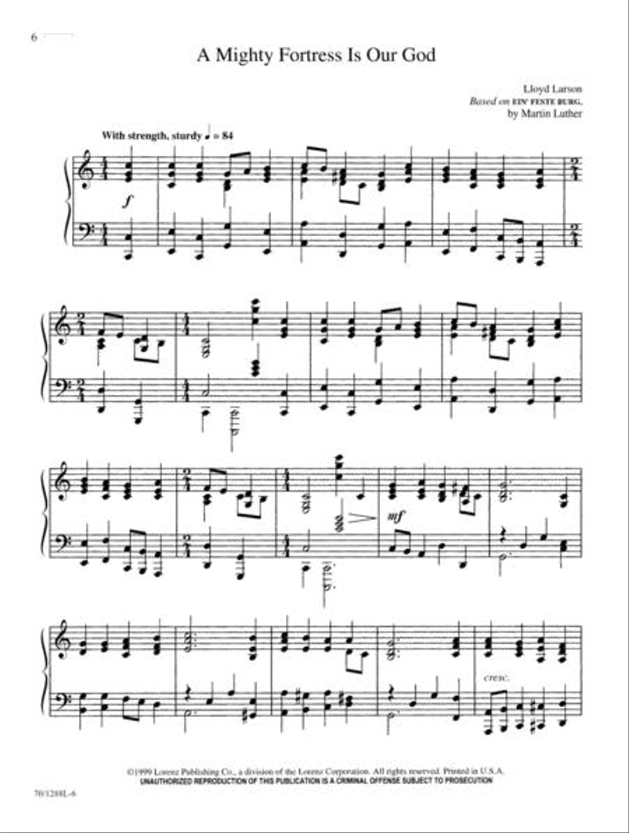 Powerful Preludes Piano Solo scores gallery preview page 6