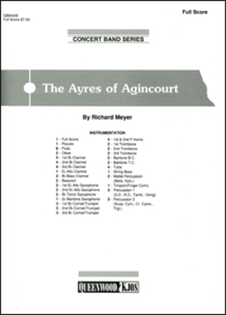 The Ayres Of Agincourt - Score