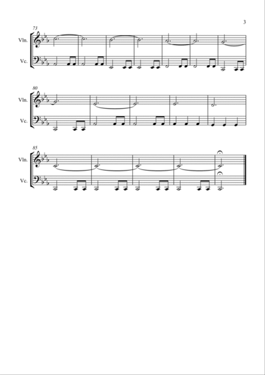 Game Of Thrones String Duet scores gallery preview page 3