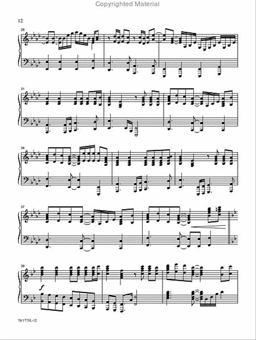 Shout To The Lord Shout To The Lord Piano Solo scores gallery preview page 4