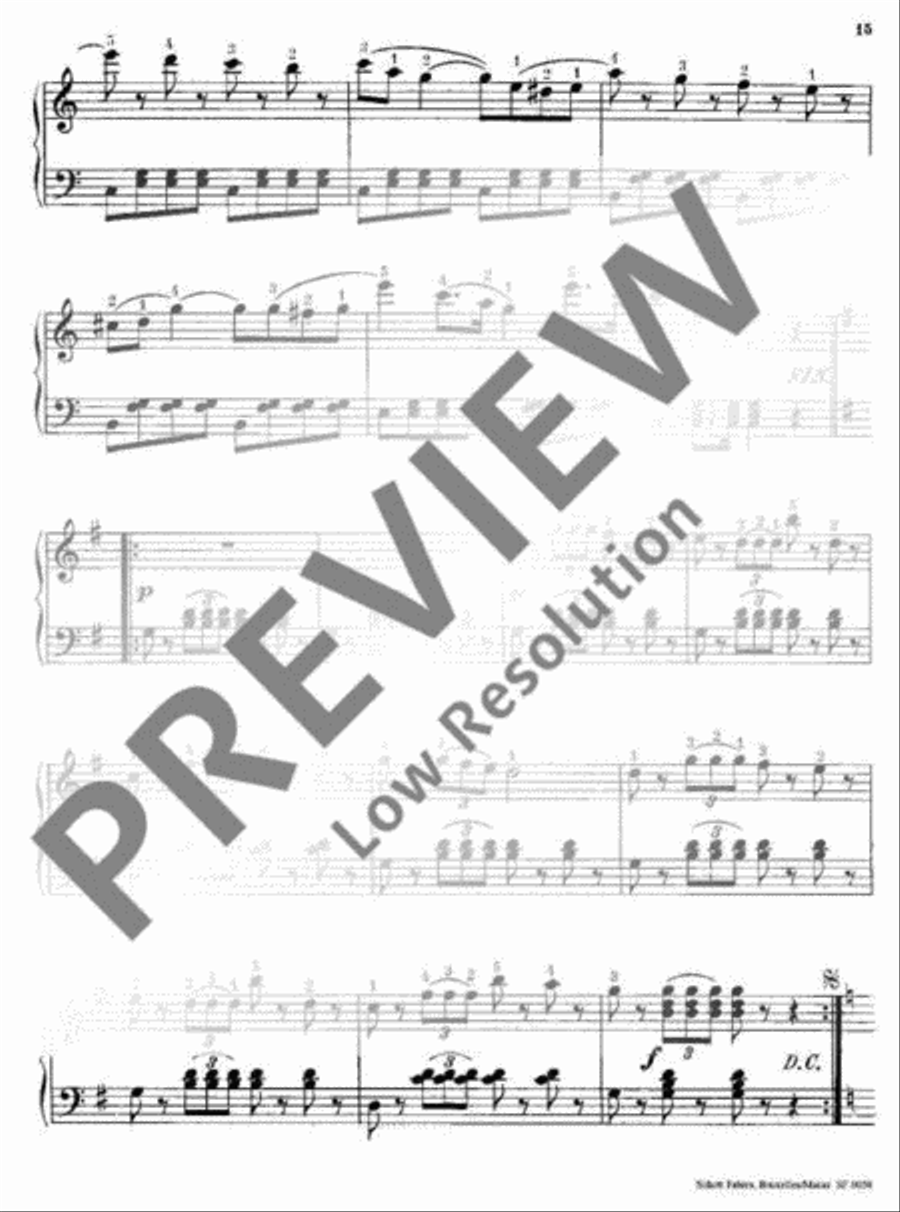 Le Pianiste en Herbe Le Pianiste en Herbe Piano Solo scores gallery preview page 16