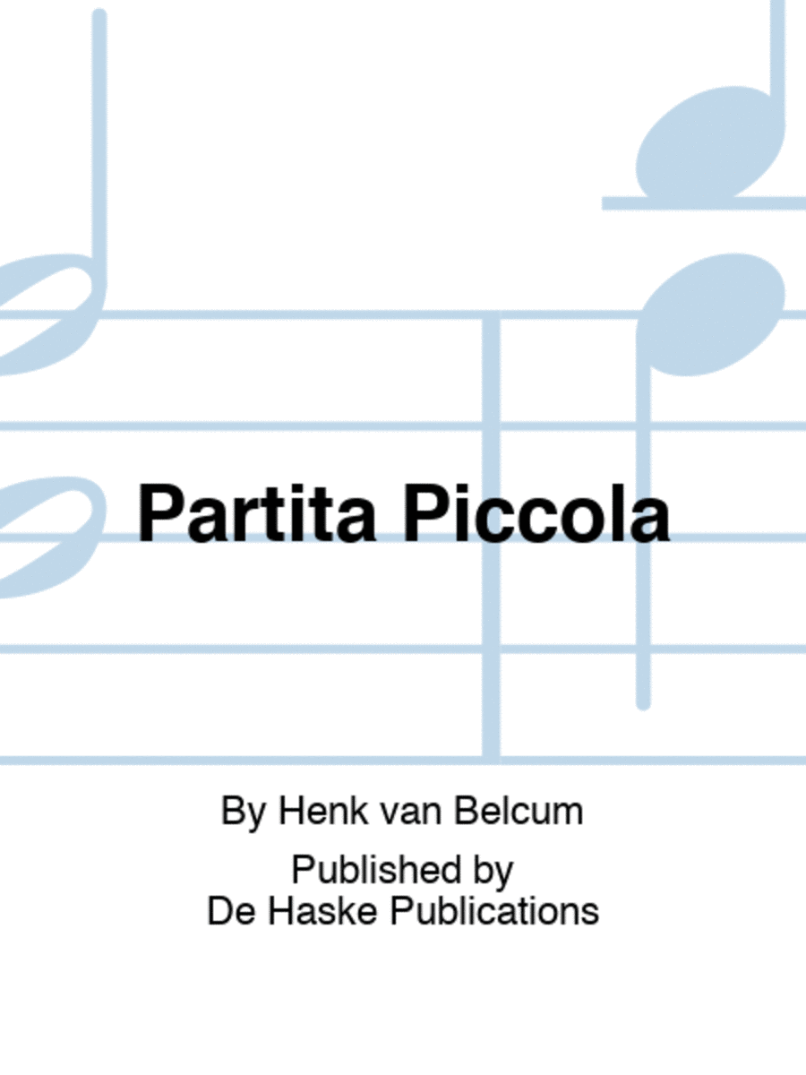 Partita Piccola Fanfare Band scores gallery preview page 1