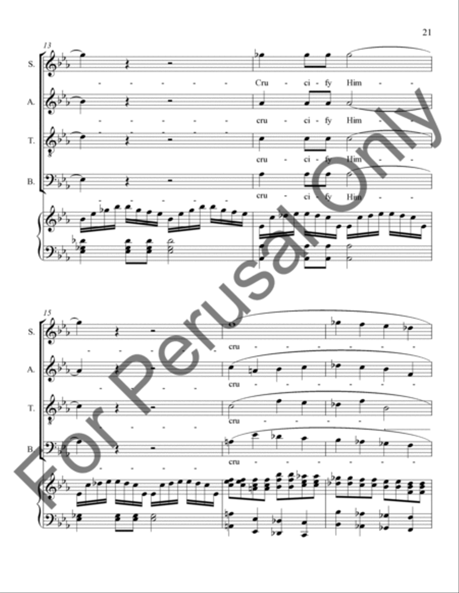 Christus Christus 4-Part scores gallery preview page 20
