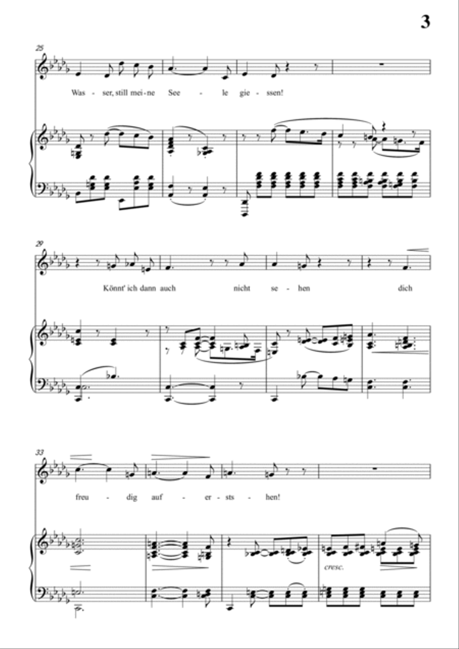 Schumann-Meine Rose in F Major for Voice and Piano Schumann-Meine Rose in F Major for Voice and Piano Voice Solo scores gallery preview page 4