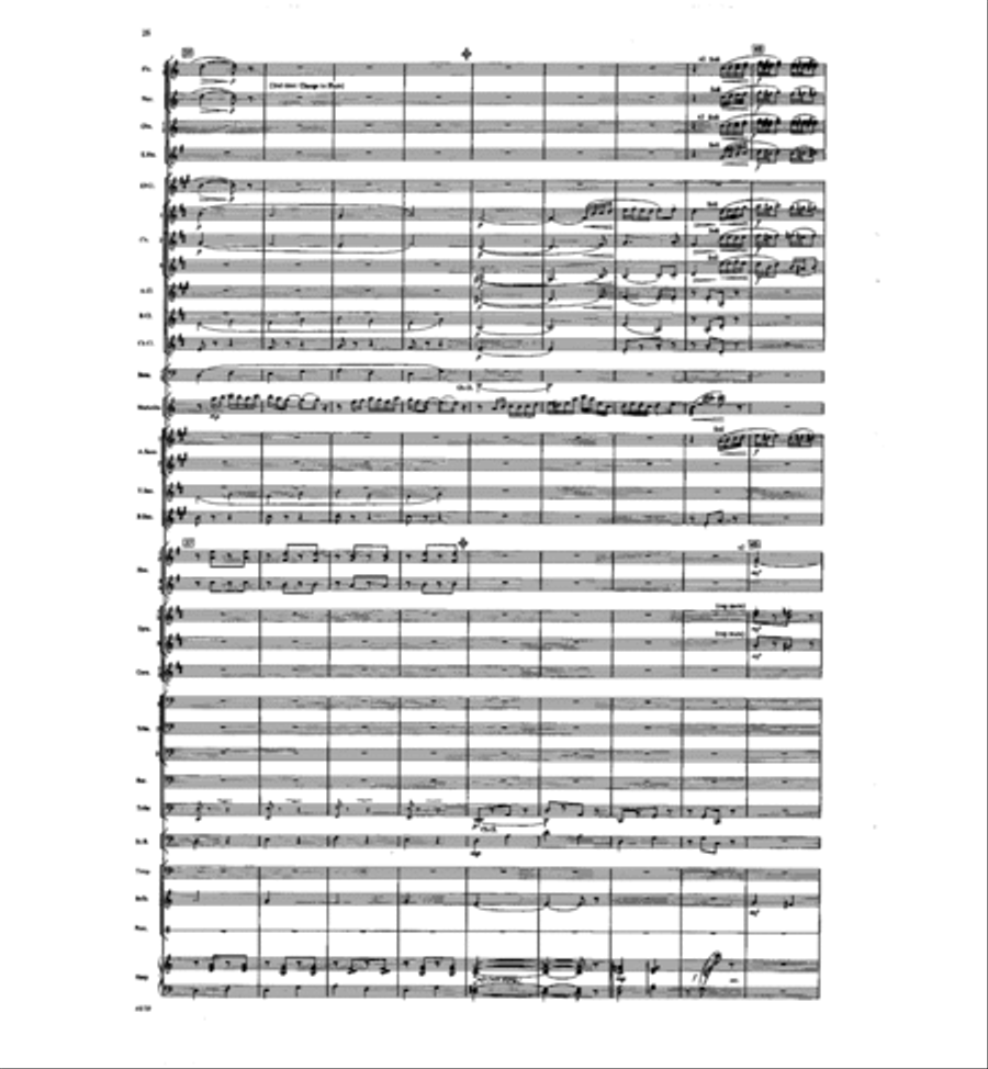 Concertino for Marimba and Winds Concert Band scores gallery preview page 24