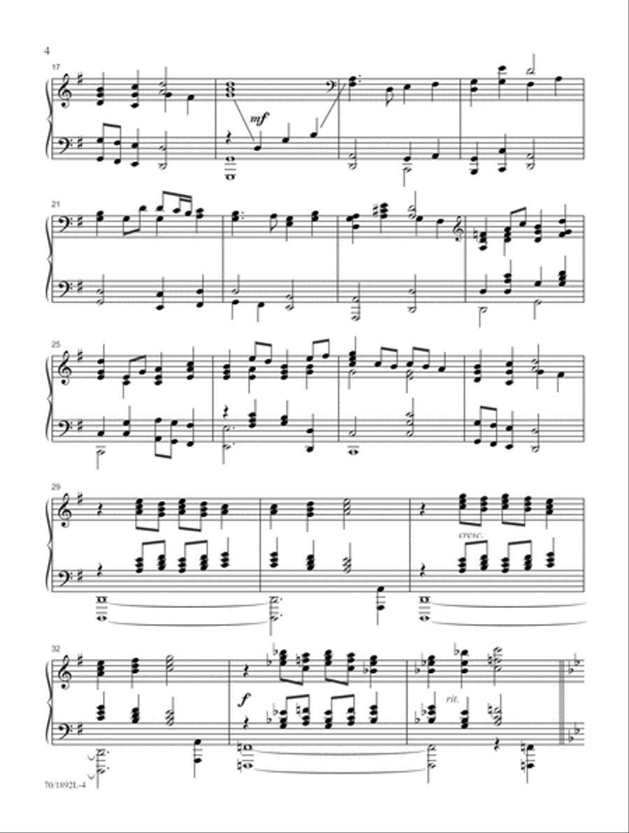 Hymn Tunes Great and Small (Digital Delivery) Piano Solo scores gallery preview page 4