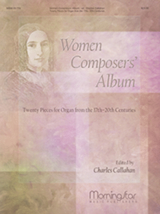 Book cover for Women Composers' Album: Twenty Pieces for Organ from the 17th-20th Centuries