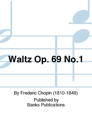 Book cover for Waltz Op. 69 No.1