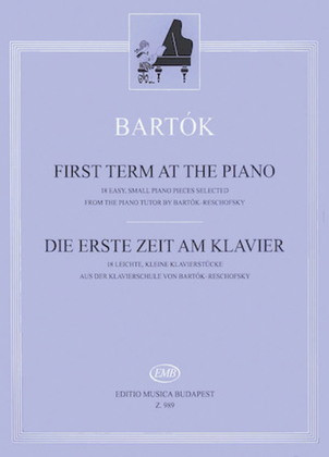 Book cover for First Term at the Piano