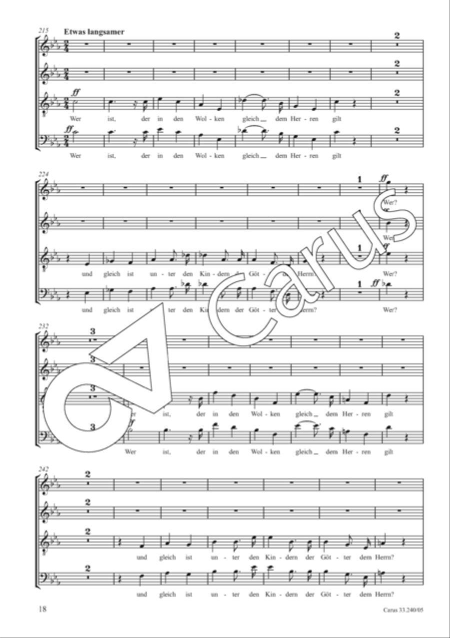 The Resurrection and Ascension of Jesus 4-Part scores gallery preview page 19