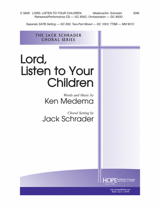 Book cover for Lord, Listen to Your Children