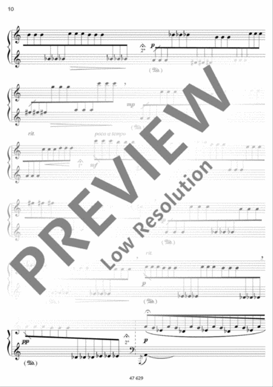 Rudens mūzika Piano Solo scores gallery preview page 11