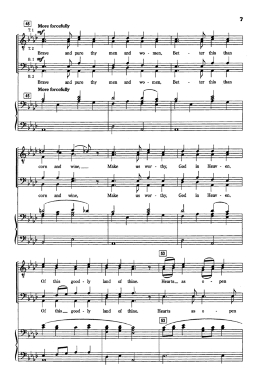 Alabama 4-Part scores gallery preview page 5
