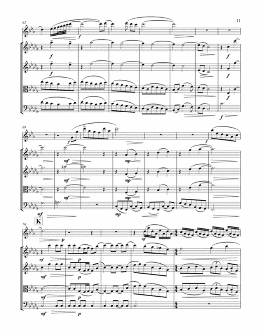 Clarinet Quintet. Martin Glenn Clarinet and String Quartet. image number null